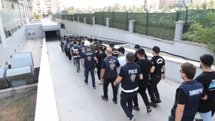 Mersin'de yasa dışı bahis operasyonu. 18 kişi tutuklandı