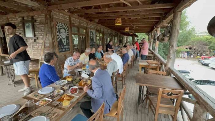 44 yıllık dostluk Düzce’de buluştu