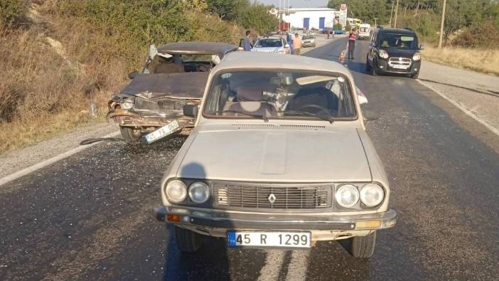 Manisa Gördes’te trafik kazası! 4 yaralı