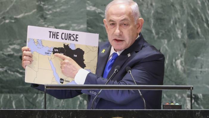 Netanyahu'dan BM kürsüsünden İran'a tehdit: İsrail'in kolunun ulaşamayacağı hiçbir yer yoktur