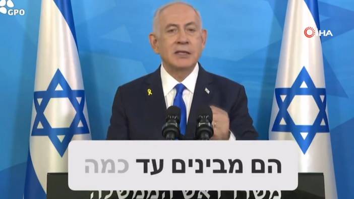 Netanyahu’dan Nasrallah açıklaması