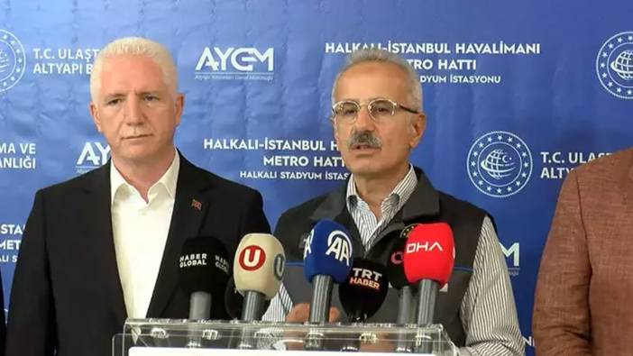 Bakan Uraloğlu yeni metro hattı için tarih verdi