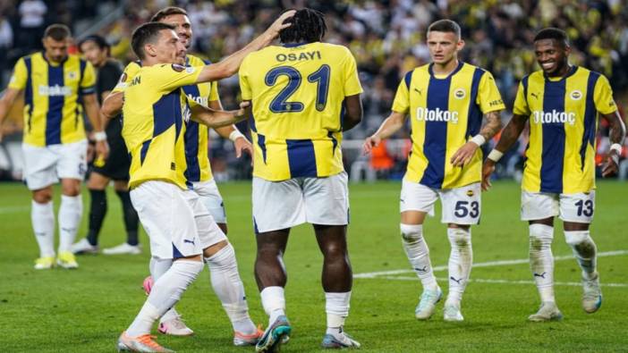 Antalyaspor - Fenerbahçe maçının ilk 11'leri belli oldu