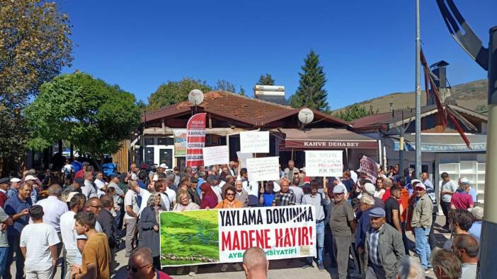 Aybastı ve Korgan yaylalarında halkın direnişi: Maden çalışmaları durduruldu