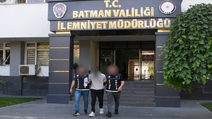 Batman’da 18 suç kaydı bulunan suç makinesi yakalandı