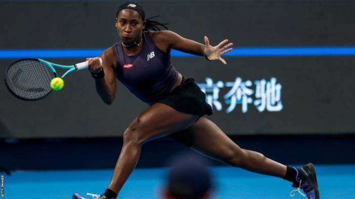 Çin Açık Coco Gauff fırtınası devam ediyor