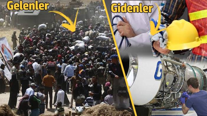 Türkiye’den doktor, mühendis gidiyor, işsiz güçsüz adam geliyor