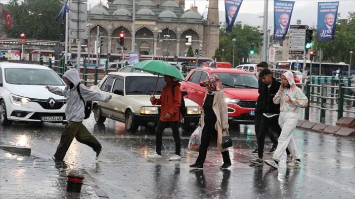 Kayseri'de gök gürültülü sağanak yağış uyarısı