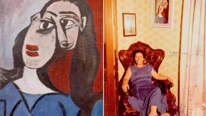 Hurdadan bulup evine astığı tablo ünlü ressam Picasso’nun çıktı!  Değeri dudak uçuklatıyor