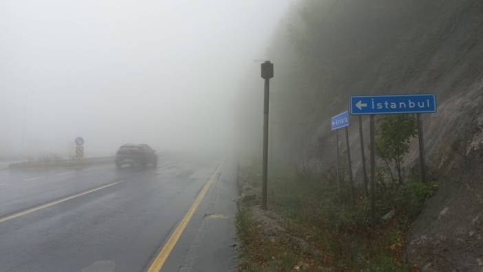 Bolu Dağı'nda göz gözü görmüyor