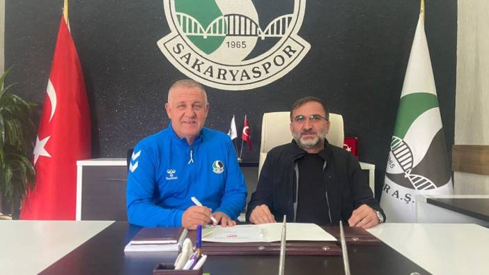 Sakaryaspor, teknik direktör Mesut Bakkal ile anlaştı