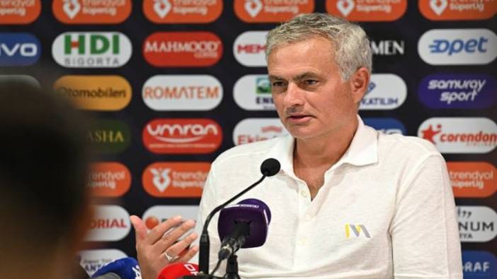 Jose Mourinho Twente maçı öncesi konuştu: Fenerbahçe'ye geldiğim için hiç pişman olmadım