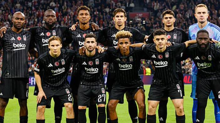 Beşiktaş’ın Eintracht Frankfurt karşısındaki ilk 11’i belli oldu