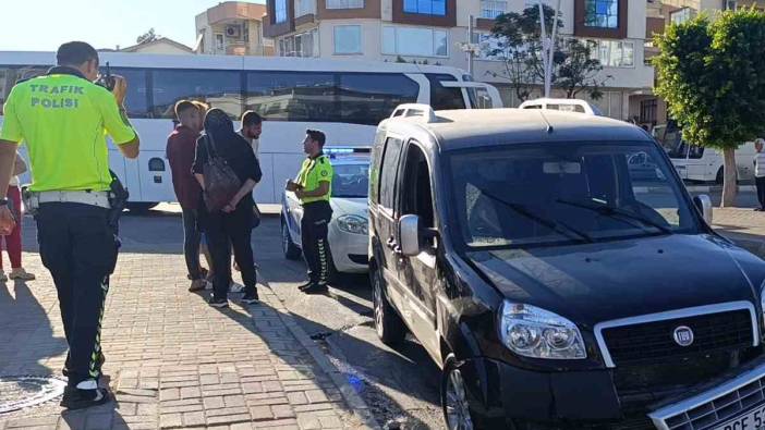 Kaza sonrası olay yerinden kaçan sürücü! Acıya dayanamayıp hastaneye gelince