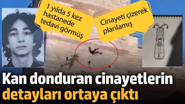 Fatih'te kan donduran cinayetlerin detayları ortaya çıktı. Cinayetleri çizerek planlamış