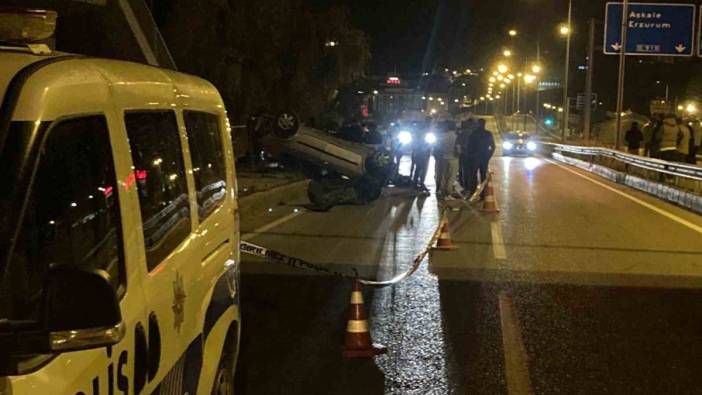 Bayburt’taki trafik kazasında 1 kişi öldü