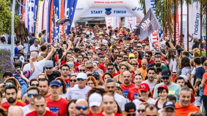 Bodrum Yarı Maratonu koşuldu