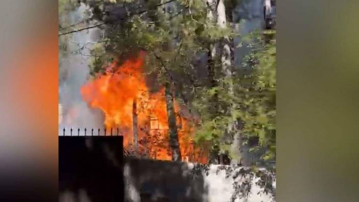 Osmaniye’de yayla evinde yangın çıktı