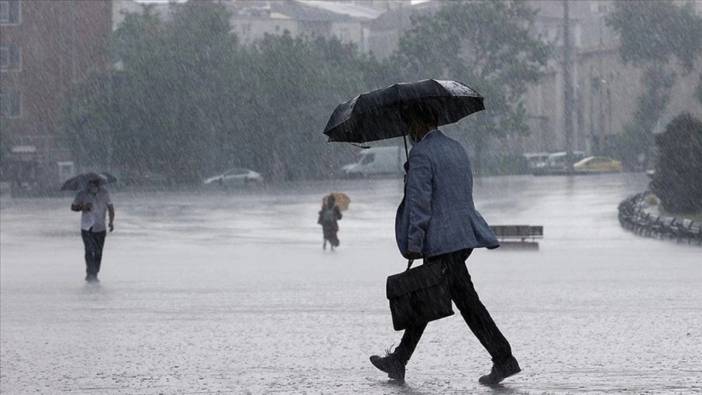 Meteoroloji sağanak yağmurun vuracağı illeri açıkladı! Haberi okumadan dışarı çıkmayın