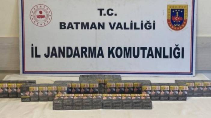 Batman’da 4 araçta kaçak sigara ve nargile tütünü ele geçirildi