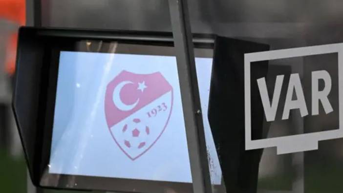 TFF, Süper Lig'de 8. haftanın VAR kayıtlarını açıkladı