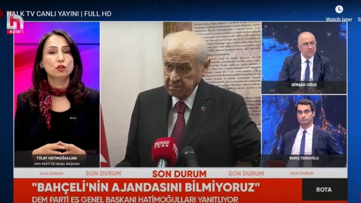 DEM Parti'den Bahçeli'ye tokalaşma yanıtı: Bir selama hak ettiğinden fazla önem vermek istemiyoruz