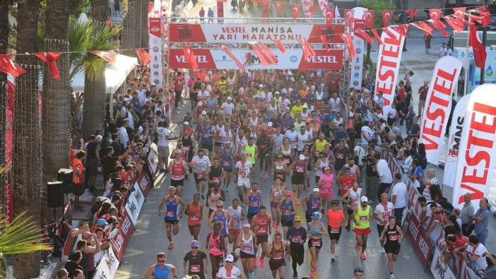 Vestel Manisa Yarı Maratonu kayıtları 11 Ekim'de sona erecek