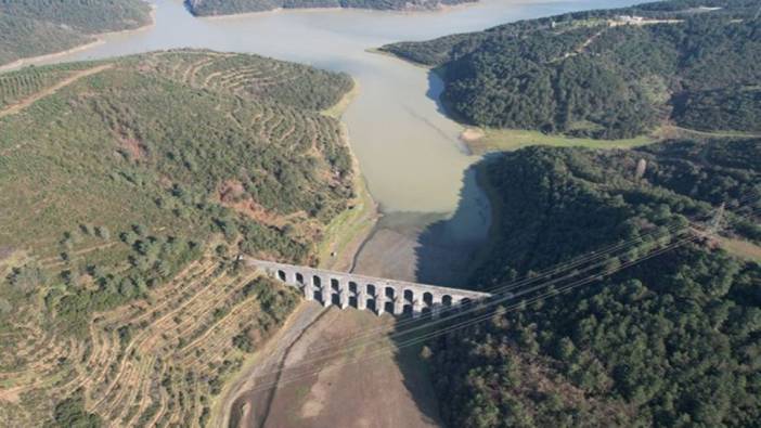 İstanbul'da barajlar her geçen gün boşalmaya devam ediyor