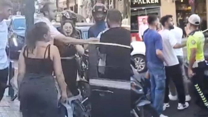 Kazada sevgilisi yaralanan motosikletli ortalığı bir birine kattı! Ben bunu doğrayacağım