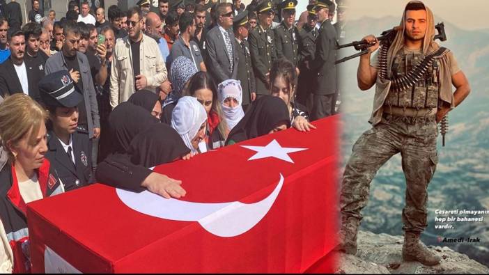 Elazığ'da Pençe Kilit şehidi Sefer Alan'a son veda: Gözyaşları sel oldu