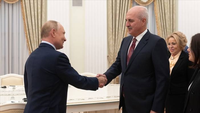 Putin, Kurtulmuş ile görüştü