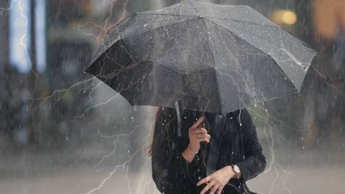 Meteoroloji 3 bölge için saat vererek uyardı! Sağanak yağış çok kuvvetli vuracak (12.10.2024)