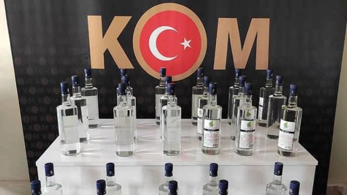 Ankara’da 17 ton 484 litre kaçak etil alkol ele geçirildi