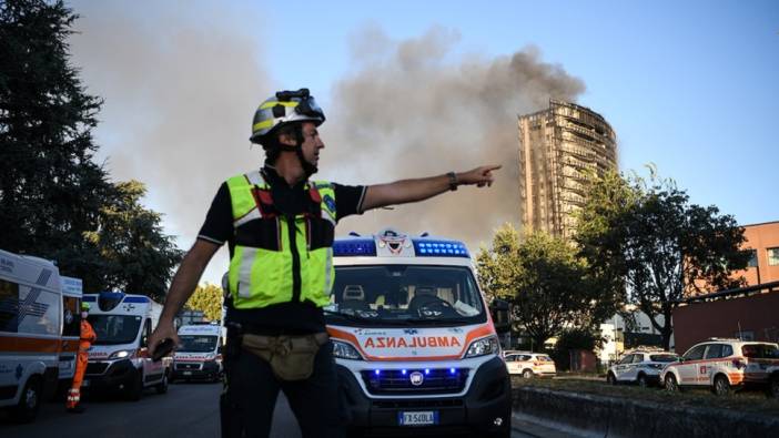 Otelde çıkan yangın korkuttu! 45 kişi dumandan zehirlendi