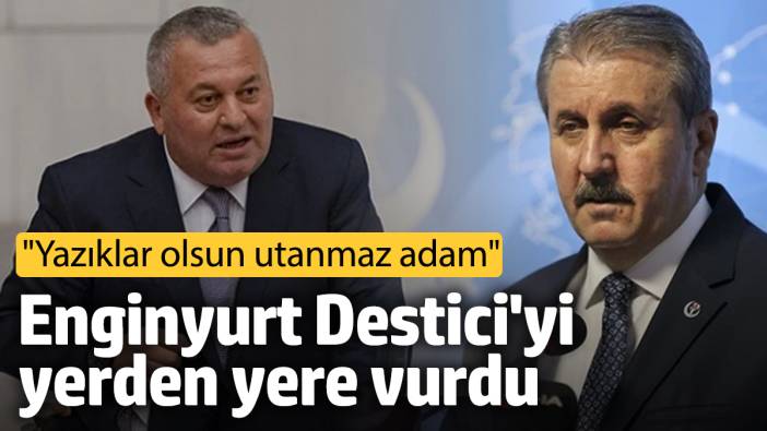 Cemal Enginyurt Mustafa Destici'yi yerden yere vurdu! "Yazıklar olsun utanmaz adam"