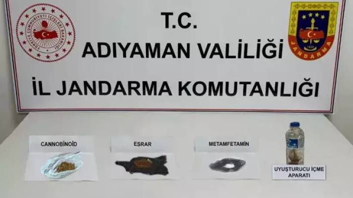 Adıyaman'da uyuşturucu operasyonu (14 Ekim 2024)