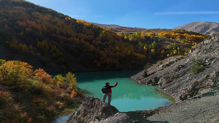 Kop Dağı, hazan renklerine büründü