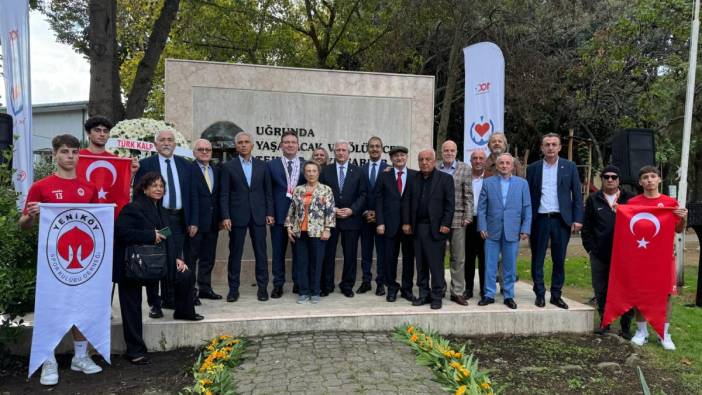 Türk Kalp Vakfı Sarıyer’de ‘Atatürk Maskı ve Kaidesi’ni törenle açtı