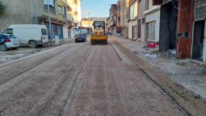 Devlet hastanesinin yolu asfaltlandı