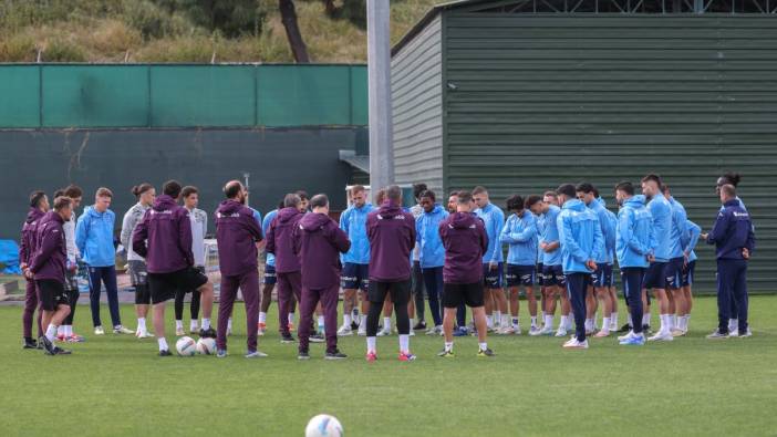 Trabzonspor’da Göztepe maçı hazırlıkları başladı