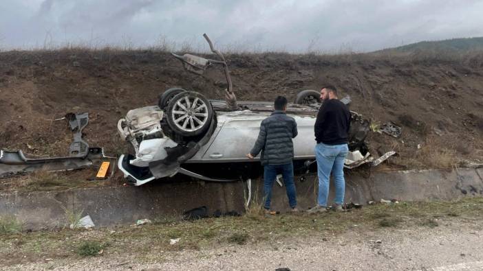 Erbaa-Niksar D-100 Karayolu’nda feci kaza