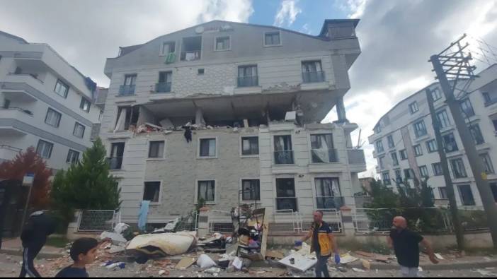 Gebze'de apartmanda doğal gaz patladı: 7 yaralı