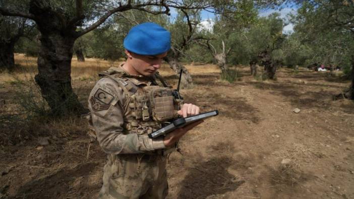 Kilis'te zeytin bahçelerine jandarma koruması