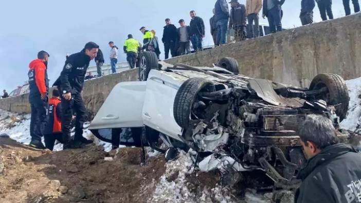 Bitlis'te kaza! 1 kişi öldü