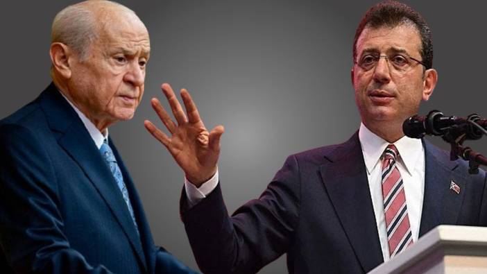 İmamoğlu'ndan Bahçeli'ye 'APO' yanıtı: Bir kişinin iki dudağı arasında durmaz