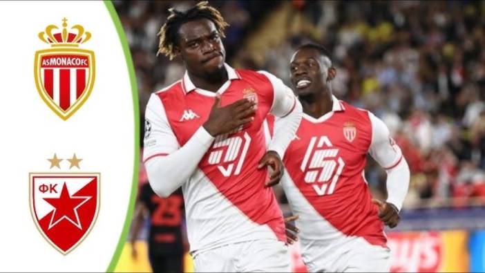 Monaco, Kızılyıldız'ı 5 golle mağlup etti