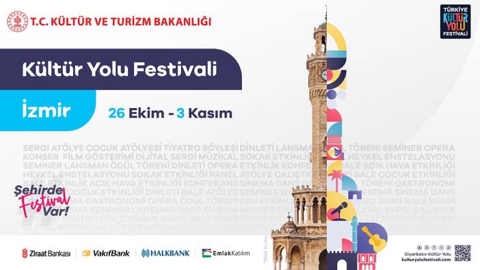 İzmir Kültür Yolu Festivali 26 Ekim’de başlıyor