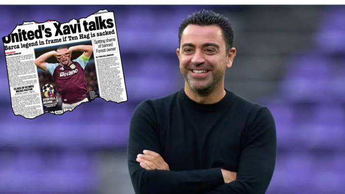 Manchester United, Xavi ile görüşüyor