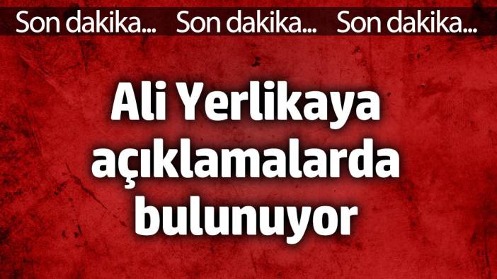 Son dakika... TUSAŞ'a terör saldırısı sonrası Ali Yerlikaya açıklamalarda bulunuyor