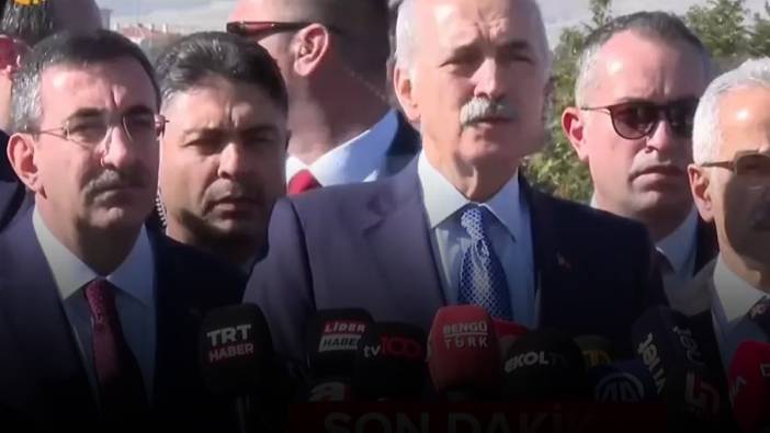 Numan Kurtulmuş ve Cevdet Yılmaz'dan TUSAŞ açıklaması